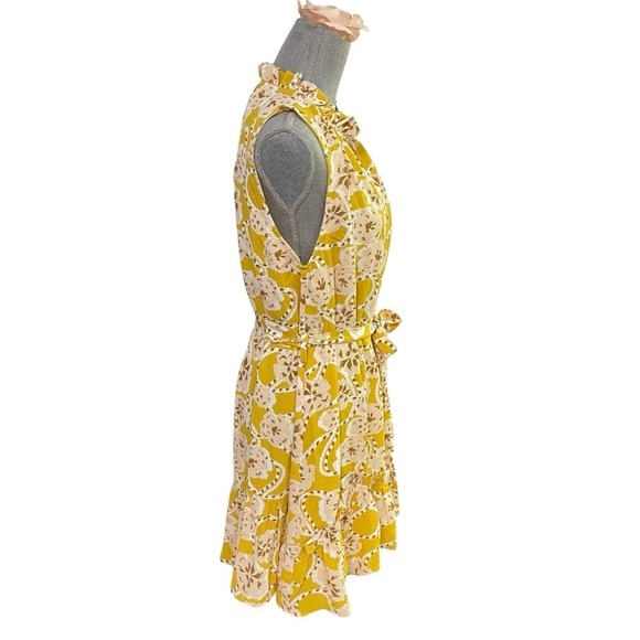 Entro Savvy & Fabulous Yellow Floral Dress New size L - Picture 3 of 14
